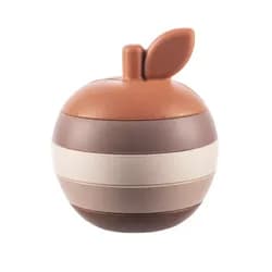 ZOPA Silikonová skládací hračka Apple - Multicolor