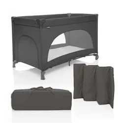 ZOPA Postýlka skládací Lely - Antracit Grey