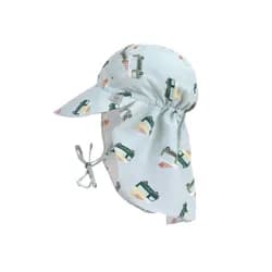 LÄSSIG klobouček ice cre. tru/il. blue 7-12m (vel. 45/47)