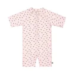 Lässig Splash Short Sleeve Sunsuit jags light pink - 13-18m