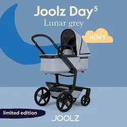 Joolz Day5 kočárek kompletní set | Special | Lunar grey + DEKA dárek