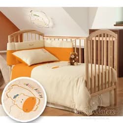 Babymatex Třídílná ložní sada Happy Hippo
