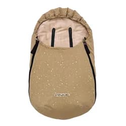 Pinkie bavlněný fusak Shine Gold Camel 0-12 měsíců