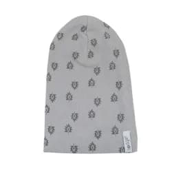 LODGER Beanie Print Rib Sharkskin 0 - 6 měsíců