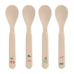 Lässig BABIES Spoon Set PP/Cellulose Happy Fruits cherry
