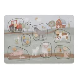 Little Dutch Vkládací puzzle se zvukem Farma