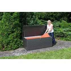 Biohort Úložný box BIOHORT Freizeitbox 200 201 x 79 x 83 cm (tmavě šedá metalíza)