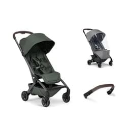 Joolz AER2 set kočárek + madlo + pláštěnka - Forest Green