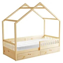 Tempo Kondela Montessori postel BIANKA 90x200 - přírodní