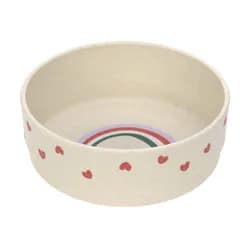 Lässig Bowl PP/Cellulose Rascals Heart lavender