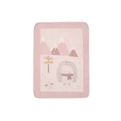 KikkaBoo Dětská deka Super Soft 140x110 cm Hedge-hugs
