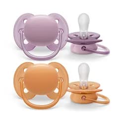 Philips AVENT Šidítko Ultrasoft Premium neutral 6-18m 2ks - dívka