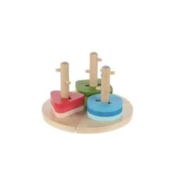 ZOPA Dřevěná Montessori puzzle - Wood