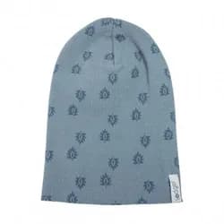 LODGER Beanie Print Rib Ocean 0 - 6 měsíců