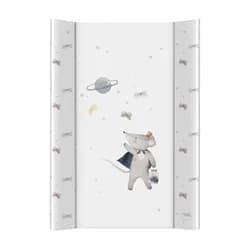 CEBA BABY Podložka přebalovací 2-hranná s pevnou deskou (50x70) Ultra Light - Cosmic Mouse