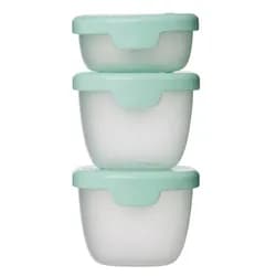 b.box Sada krabiček Snack tubs 3ks - zelené