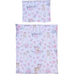 Scarlett Set peřinka a polštař do kočárku Scarlett Srneček růžová