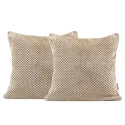 Restilo Povlaky na polštáře Decoking Xela cappuccino 45x45 - 2 kusy, velikost 45x45*2