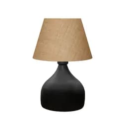 Opviq Stolní lampa Dara krémová/černá