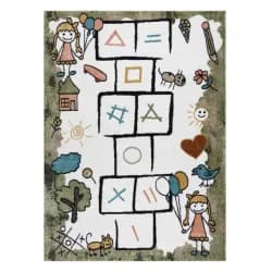 Dywany Łuszczów Dětský kusový koberec Fun Hop green 160x220 cm