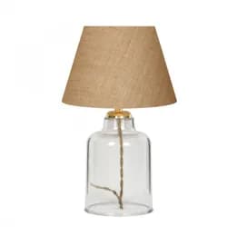 Opviq Stolní lampa Glastor krémová