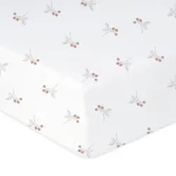 Babymatex Bavlněné prostěradlo do postýlky 60x120 cm - Maliny