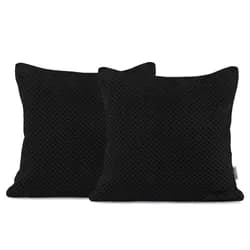 Restilo Povlak na polštář DecoKing HENRY 45x45 cm černý, velikost 45x45*2