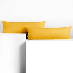 Restilo Povlaky na polštáře DecoKing Amber oranžové, velikost 40x145*2
