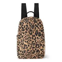 Studio Noos Cotton Mini BACKPACK Brown Leopard