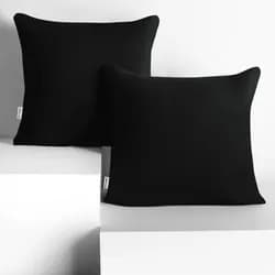 Restilo Sada 2 povlaků na polštář Decoking Terro černá, velikost 80x80*2
