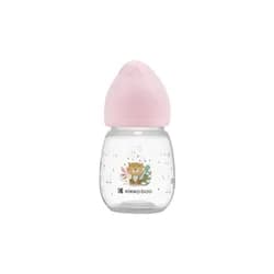 KikkaBoo Kojenecká láhev 180ml 3m+ Savanna Pink