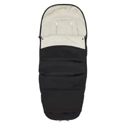 EASYWALKER Fusak ke kočárku Zoey Almond Taupe - EASYWALKER Fusak ke kočárku Zoey Pure Black