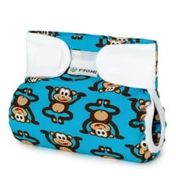 T-TOMI Ortopedické abdukční kalhotky - suchý zip Monkey (3-6kg)