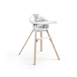STOKKE® Clikk™ Jídelní židlička + přepravní taška ZDARMA - White