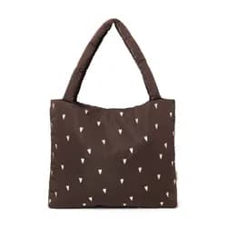 Studio Noos Puffy MOM BAG Brown Hearts