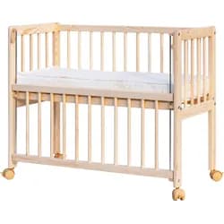 Scarlett Dětská postýlka k posteli rodičů BABY II ECO (borovice) st. bok 90x41cm