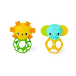 Oball Hračka Oball Kousátka Soother Pals™ Easy-Grasp 2ks 3m+