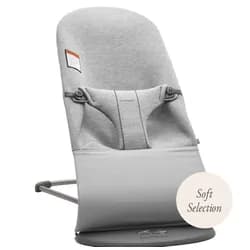 BABYBJÖRN Lehátko Balance Bliss Light Grey 3D Jersey, tmavě šedá konstrukce