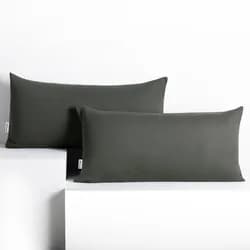 Restilo Povlaky na polštáře DecoKing Amber I tmavě šedé, velikost 40x80*2