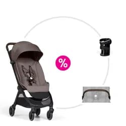 Bumprider Connect Mini kočárek Taupe