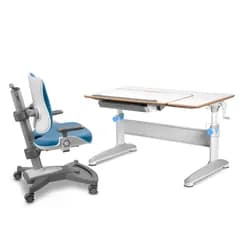 Dětský set MyChamp EXPERT - modrý, set židle + stůl Mayer