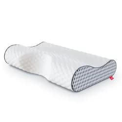 FDM Ergonomický polštář COMO CONTOUR POINT SPACE 50x33 cm bílý