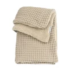 Meyco Deka Waffle Teddy fleece - Sand