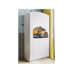 Kocot kids Dětská skříň Babydreams 90 cm tatra bílá