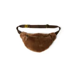 Studio Noos Faux Fur Mini FANNY kabelka Brown