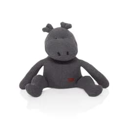 ZOPA Pletená hračka Hroch - Dark Grey