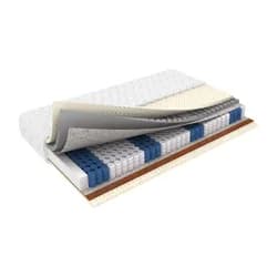 MT Matrace TURIN s latexem a kokosem 180x200cm, 24cm H2-H3