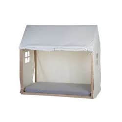 Childhome Textilní potah Tipi White na rám postele Domek 70x140cm
