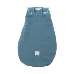 TRÄUMELAND Vnější spací pytel Liebmich Musselin Jeansblau 50/56
