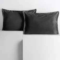 Restilo Povlaky na polštáře AmeliaHome Velvet Side Si grafitové, velikost 50x70